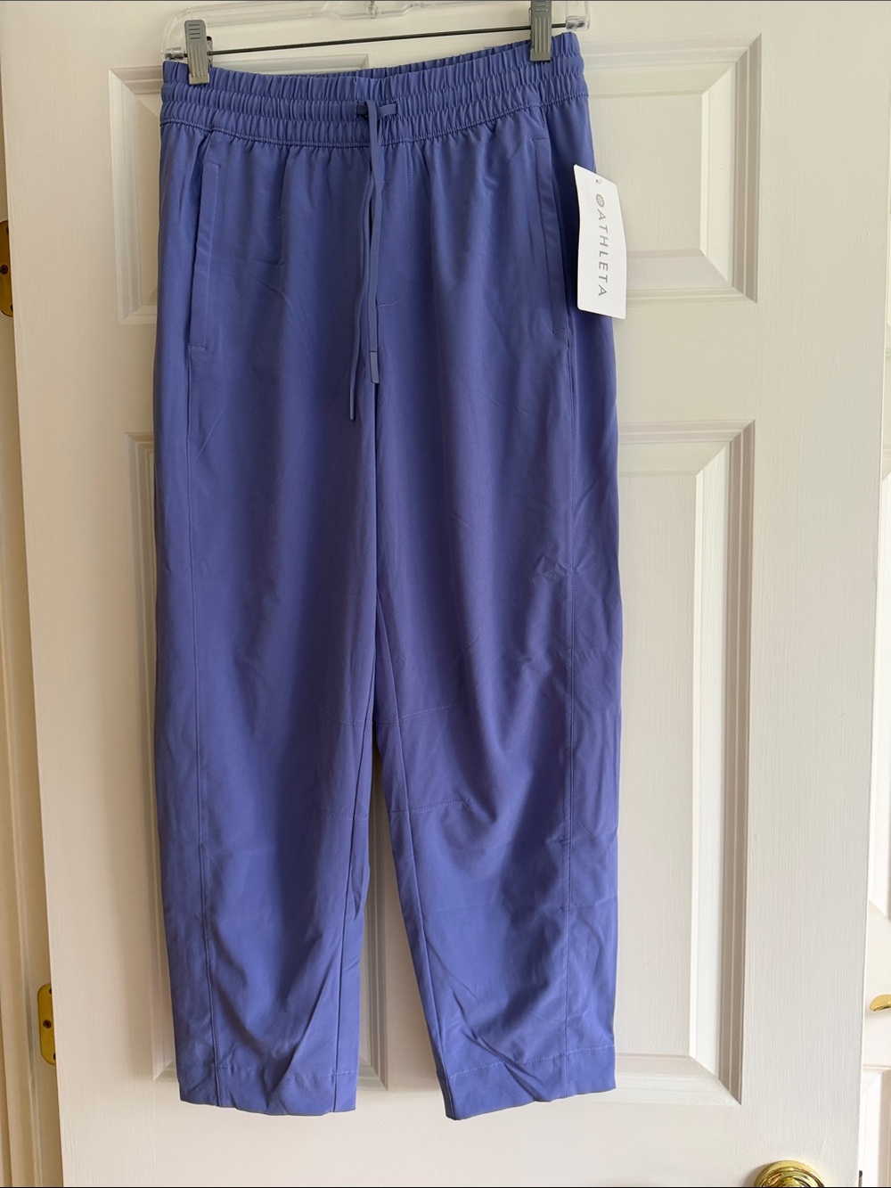 Athleta Lavender-Blue Relaxed Jogger Pants